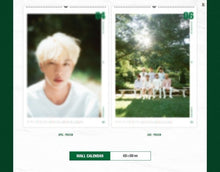 [BIG HIT ENT] BTS 2019 Wall Calendar (Free Shipping)