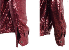 Jungkook's Style Sequin Fake Love Jacket