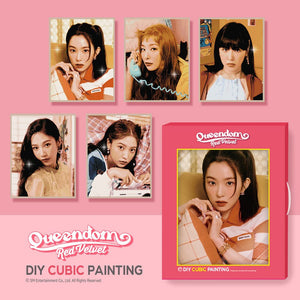 RED VELVET Official DIY Cubic Painting Queendom Version + Photocard - K-STAR