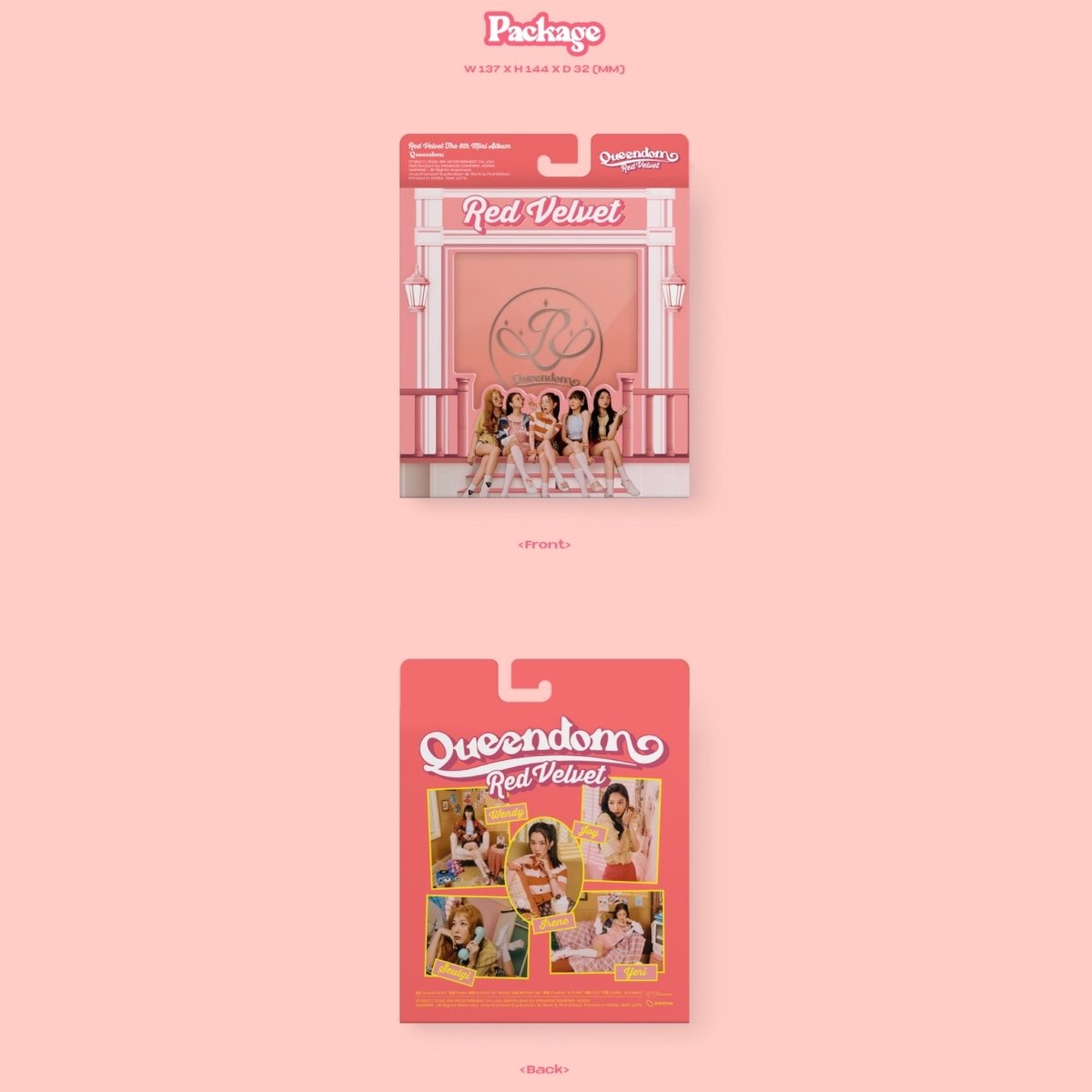 RED VELVET - QUEENDOM Album ( GIRLS Version ) - K-STAR
