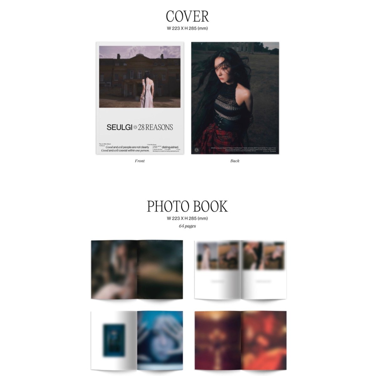Red Velvet SEULGI - 28 Reasons ( Photobook Version ) - K-STAR
