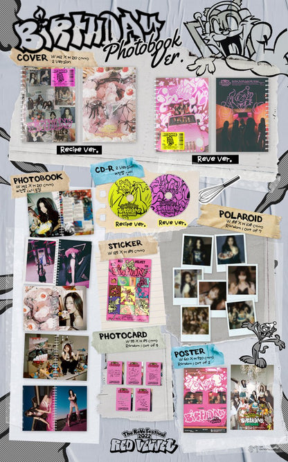 RED VELVET - The Reve Festival 2022 Birthday Photobook Version (You Can Choose Ver.) - K-STAR