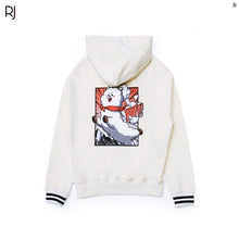 [LINE x BTS] BT21 Zip Up Hoodie (Free Shipping)