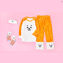 [LINE X BT21] Winter Fleece Pajamas Set (Free Shipping)