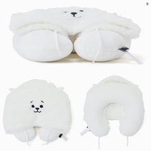 [LINE X BT21] Travel Pillow with Hood (Free Shipping)