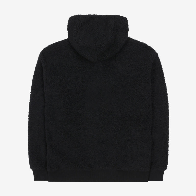 [FILA X BTS] BOX Logo Boa Hooded T-shirt Black