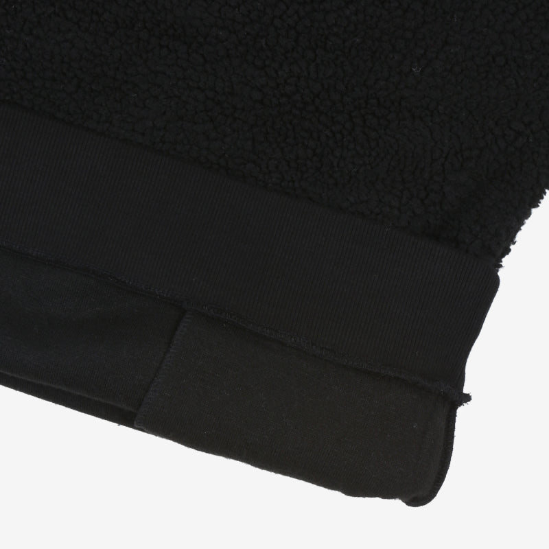 [FILA X BTS] BOX Logo Boa Hooded T-shirt Black