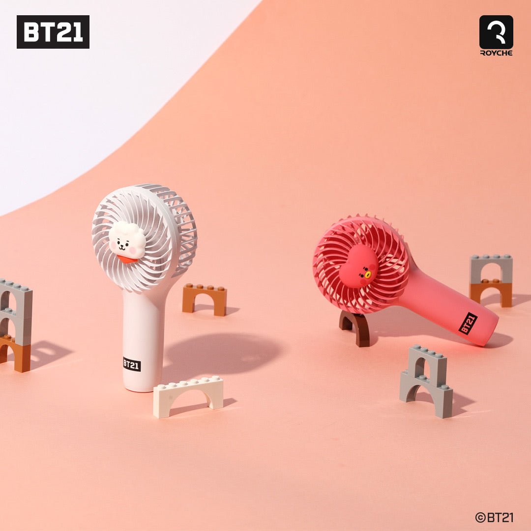 [ROYCHE X BT21] Portable Hand Fan Baby Version (Free Express Shipping) - K-STAR