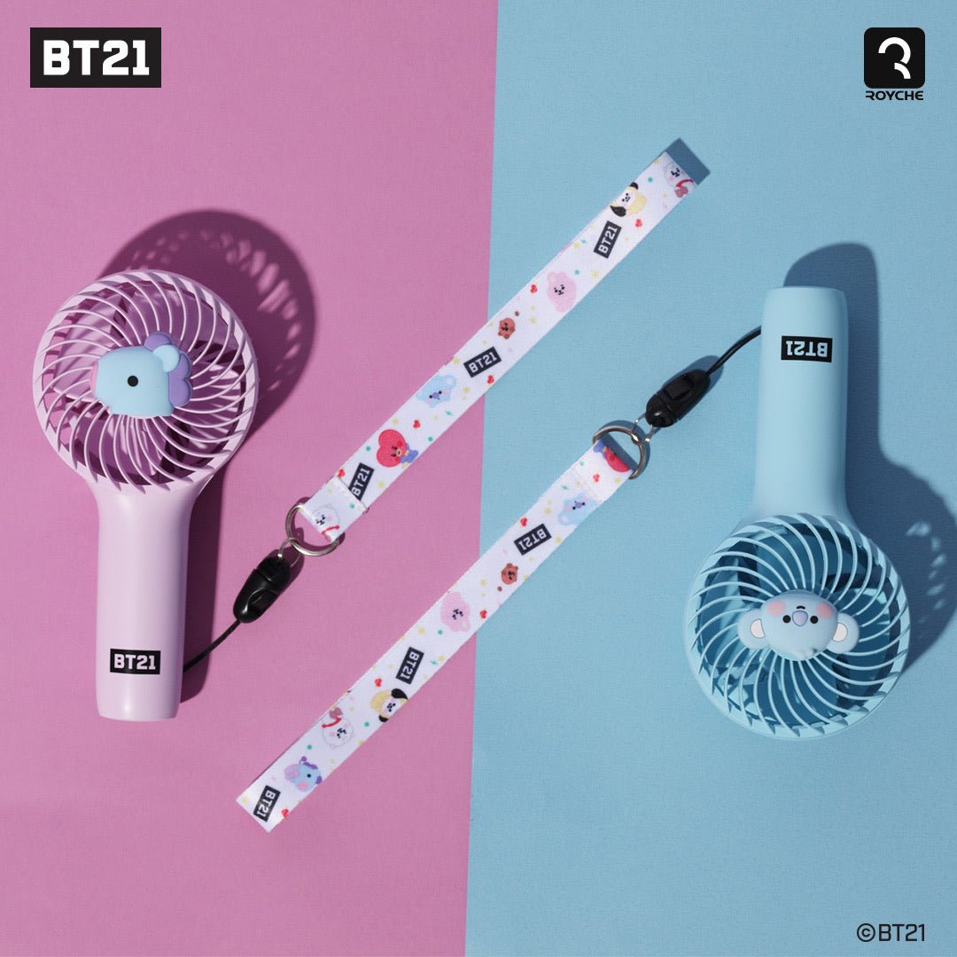 [ROYCHE X BT21] Portable Hand Fan Baby Version (Free Express Shipping) - K-STAR