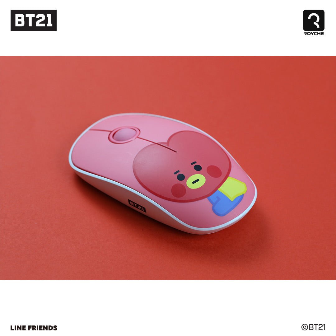 [ROYCHE X BT21] Wireless Silent Mouse Baby Ver. - K-STAR