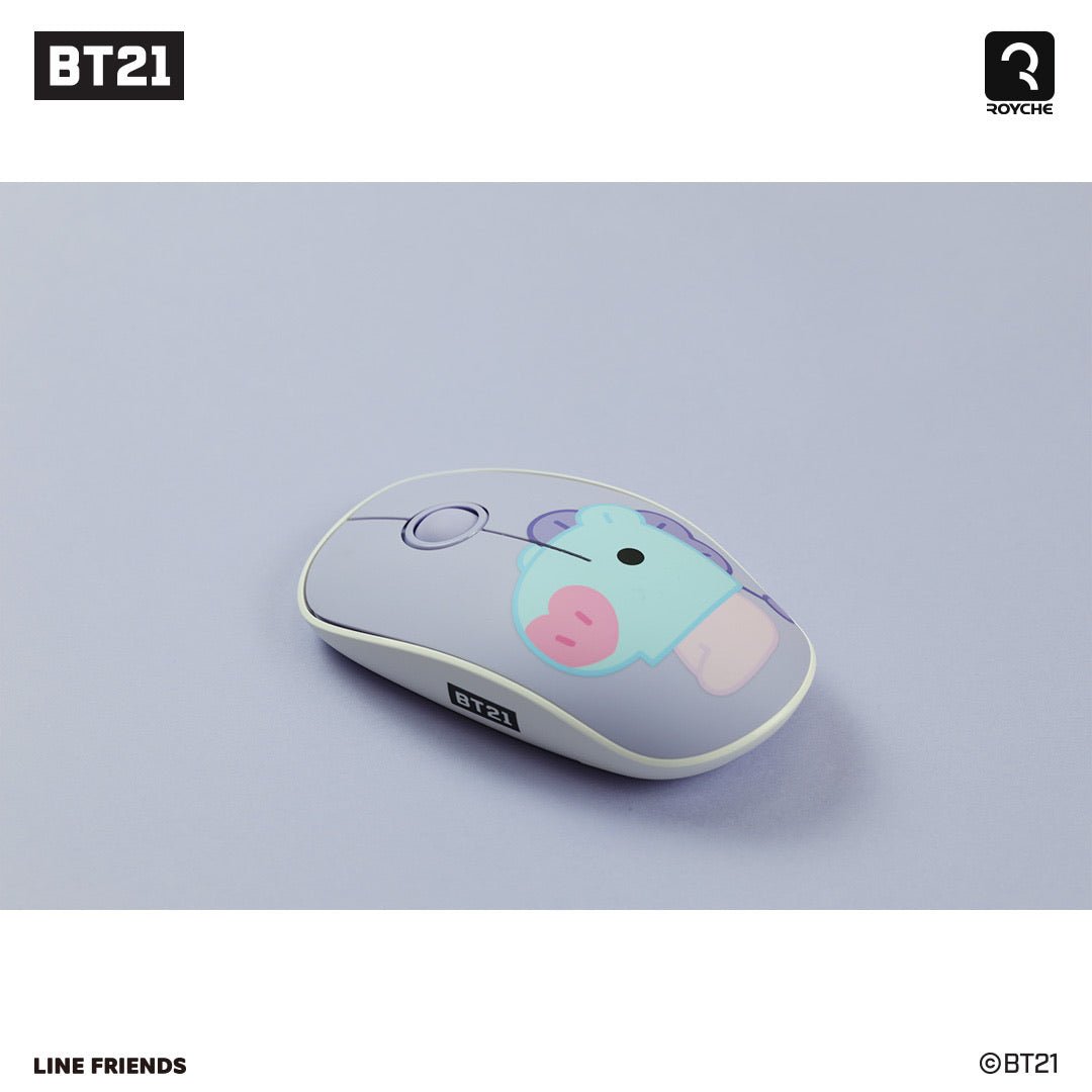 [ROYCHE X BT21] Wireless Silent Mouse Baby Ver. - K-STAR