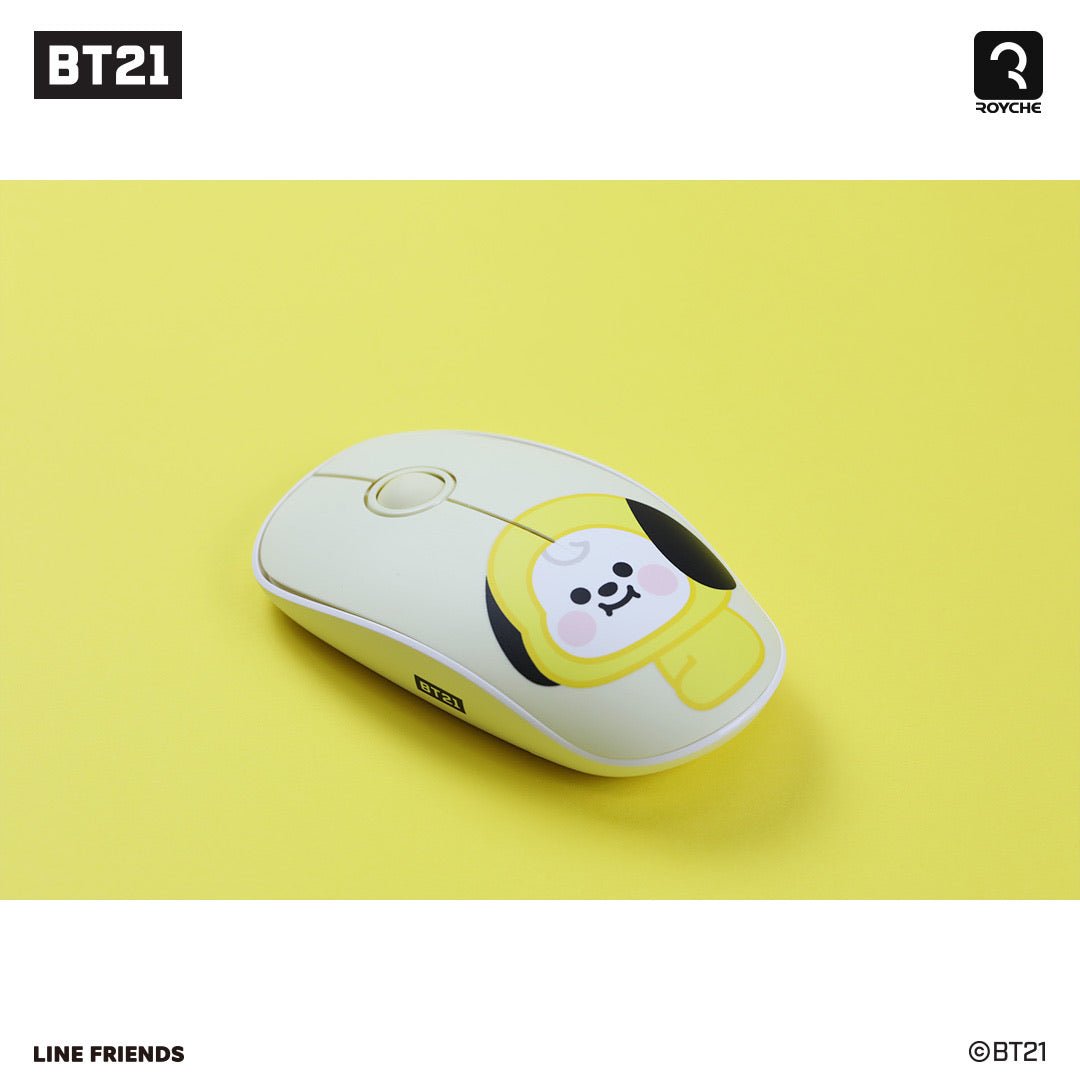 [ROYCHE X BT21] Wireless Silent Mouse Baby Ver. - K-STAR