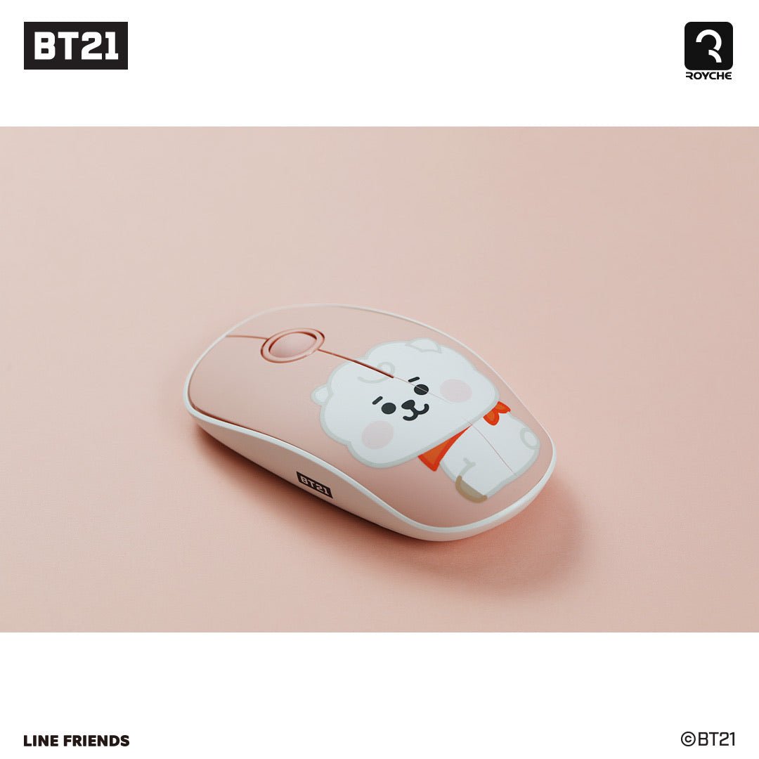 [ROYCHE X BT21] Wireless Silent Mouse Baby Ver. - K-STAR