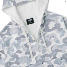 [LINE X BT21] Camouflage Hoodie