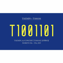 SHINee TAEMIN T1001101 2nd CONCERT PHOTOBOOK