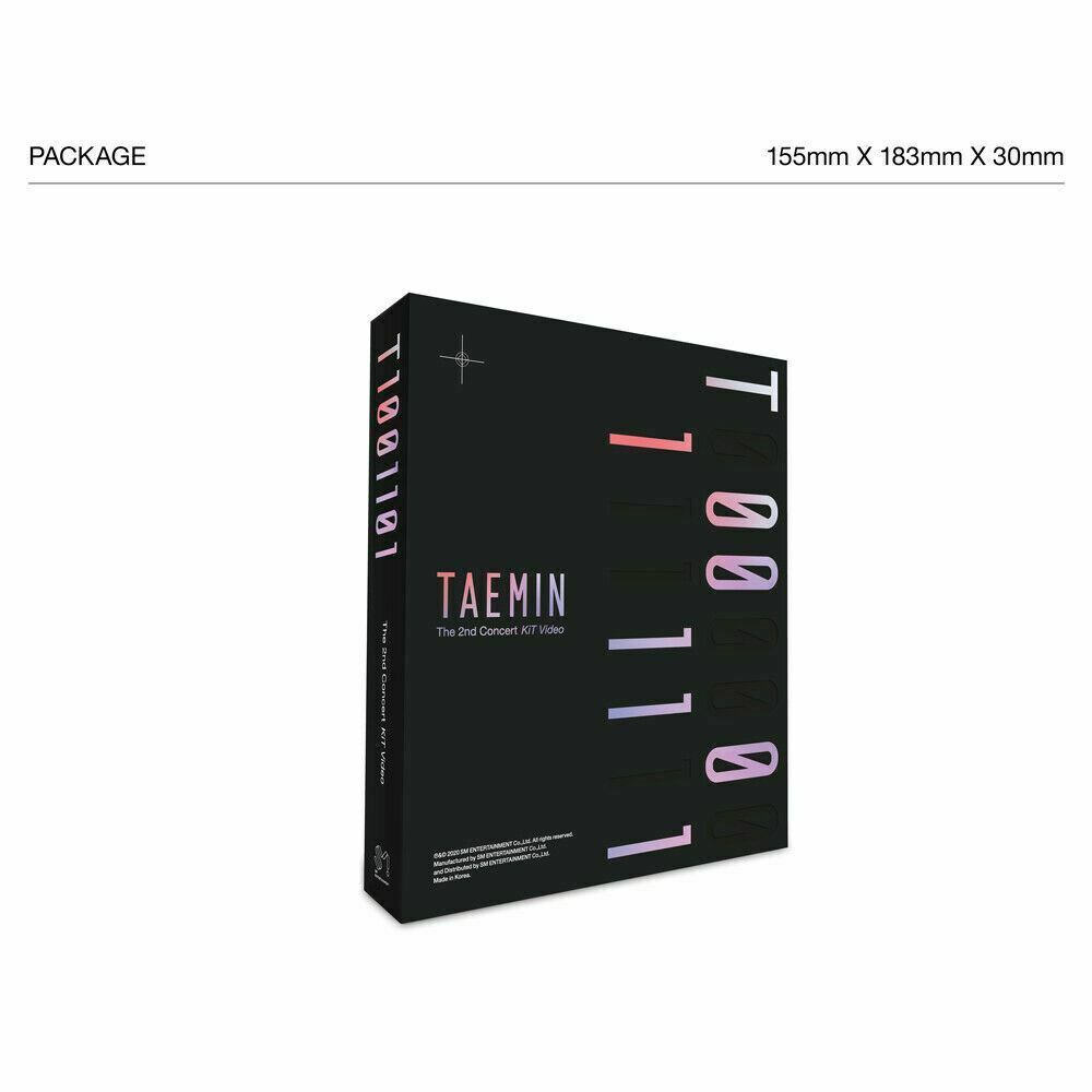 SHINee TAEMIN T1001101 2nd CONCERT KIT (Video+Photobook)