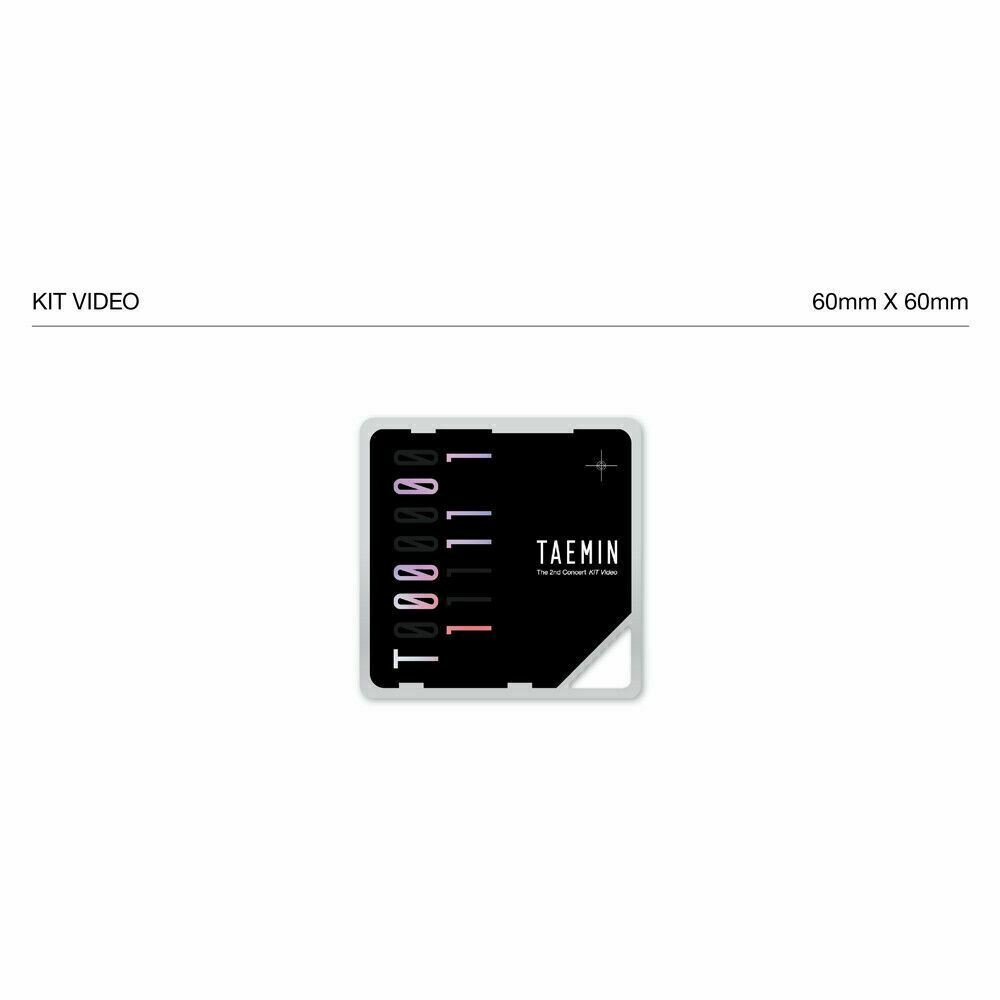 SHINee TAEMIN T1001101 2nd CONCERT KIT (Video+Photobook)