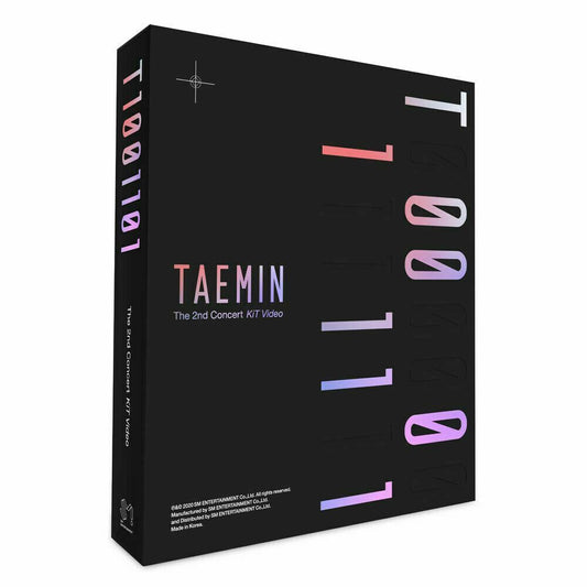 SHINee TAEMIN T1001101 2nd CONCERT KIT (Video+Photobook)