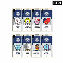 [LINE X BT21] Student Card Series Jelly Case for iPhone
