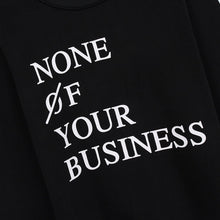 Jin's Style None of Your Business Sweater