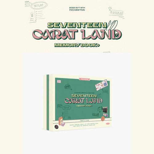 SEVENTEEN 2022 IN CARAT LAND - MEMORY BOOK & DIGITAL CODE + Weverse PO - K-STAR