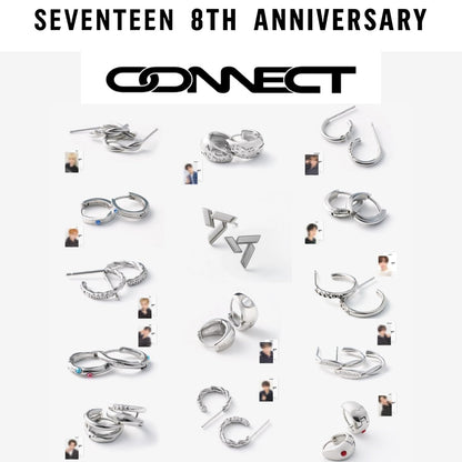 SEVENTEEN - 8th Anniversary Official Earrings MD - K-STAR
