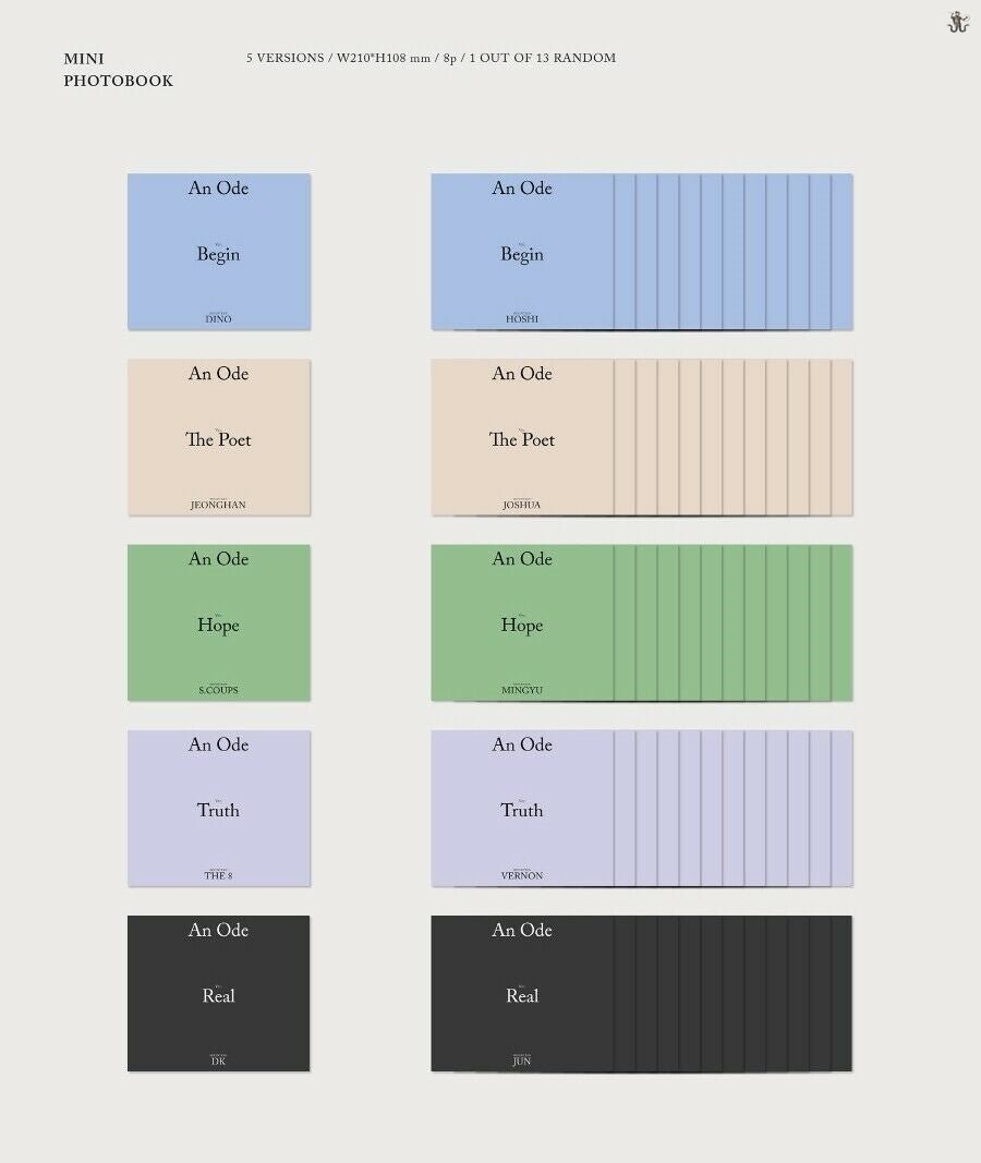 SEVENTEEN - An Ode (You Can Choose Ver + Free Shipping) - K-STAR