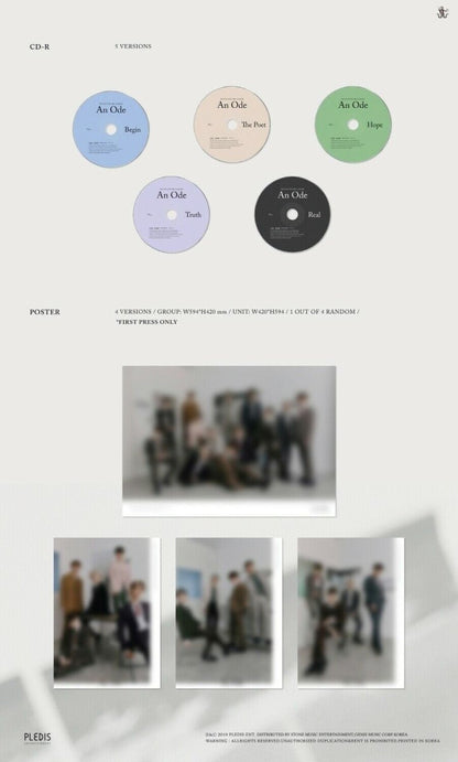 SEVENTEEN - An Ode (You Can Choose Ver + Free Shipping) - K-STAR