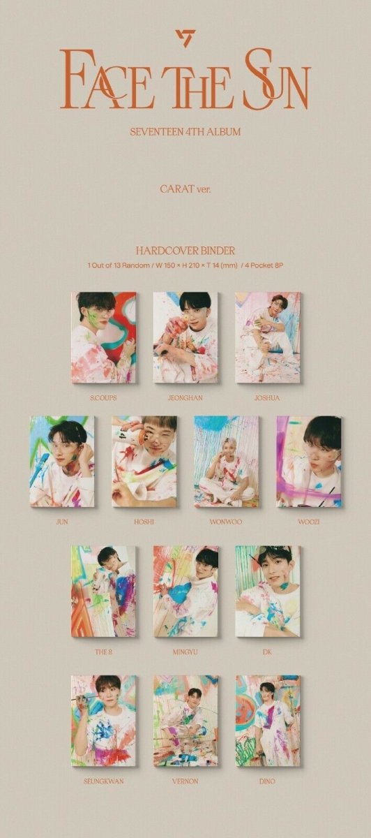 SEVENTEEN - Face The Sun Carat Version (You Can Choose Version