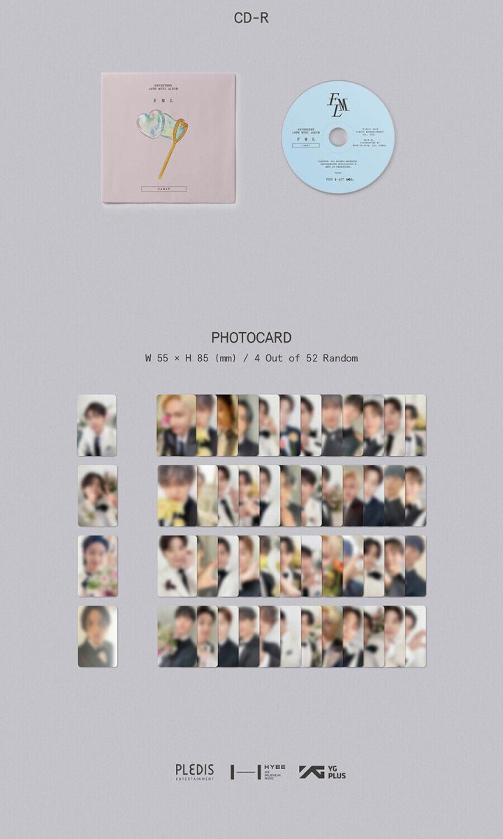 SEVENTEEN - FML Carat Version (You Can Choose Member) - K-STAR