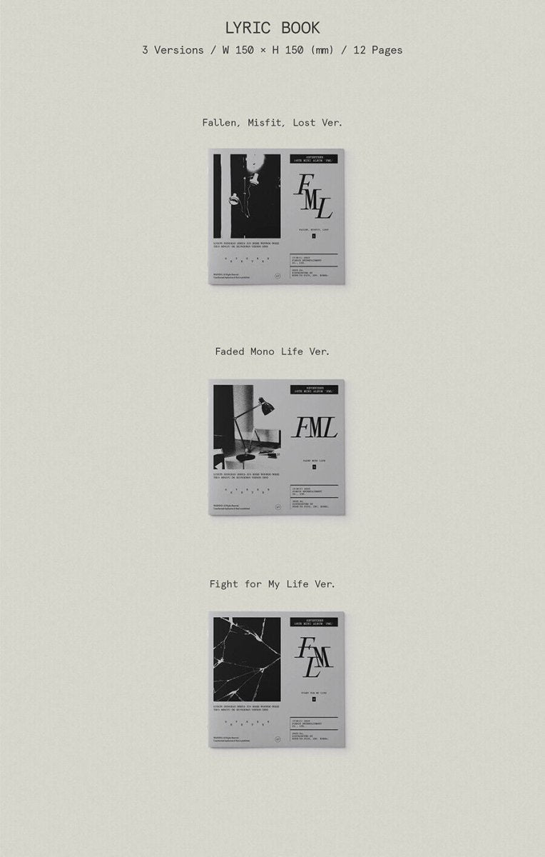SEVENTEEN - FML ( You Can Choose Ver. ) - K-STAR