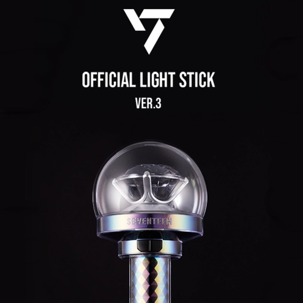 SEVENTEEN ペンライト LIGHTSTICK ver.3 Carat棒 - タレントグッズ