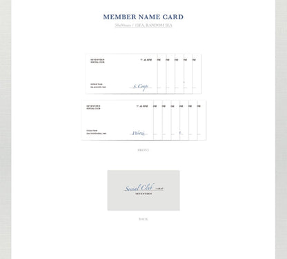 SEVENTEEN Official Photobook Social : CARAT - K-STAR