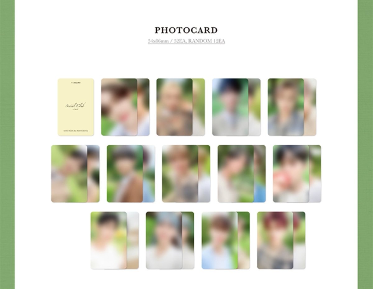 SEVENTEEN Official Photobook Social : CARAT SET - K-STAR