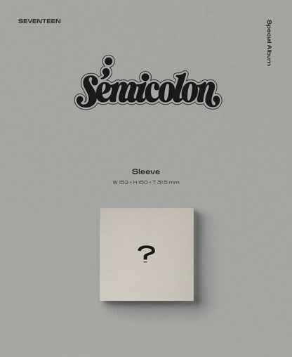 SEVENTEEN - ; Semicolon (Free Shipping) - K-STAR