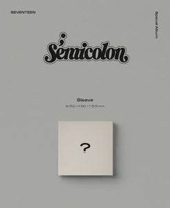 SEVENTEEN - ; Semicolon (Free Shipping) - K-STAR