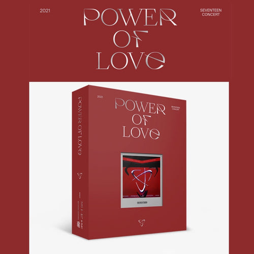 SEVENTEEN SVT OFFICIAL 2021 POWER OF LOVE CONCERT DVD - K-STAR