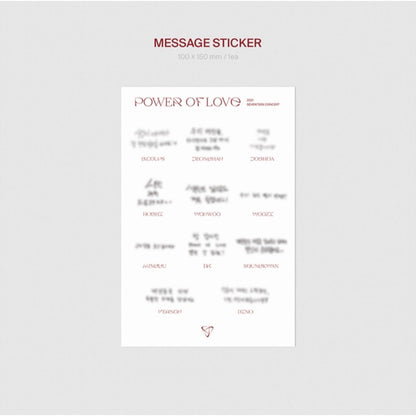 SEVENTEEN SVT OFFICIAL 2021 POWER OF LOVE CONCERT DVD - K-STAR