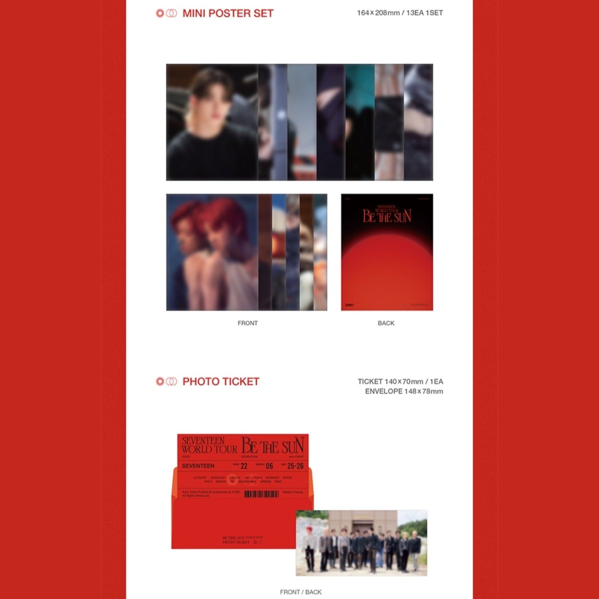 SEVENTEEN - World Tour BE THE SUN SEOUL Digital Code - K-STAR