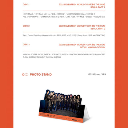 SEVENTEEN - World Tour BE THE SUN SEOUL DVD - K-STAR