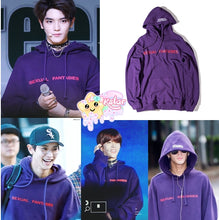 Taeyong, Chanyeol, Youngjae, Yuta & Ravi Style Purple Hoodie