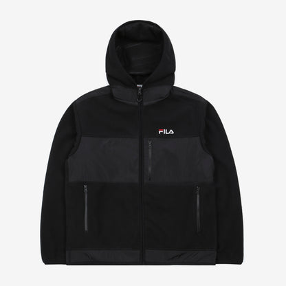 [FILA X BTS] Heritage Bonding Hood Track Top Black