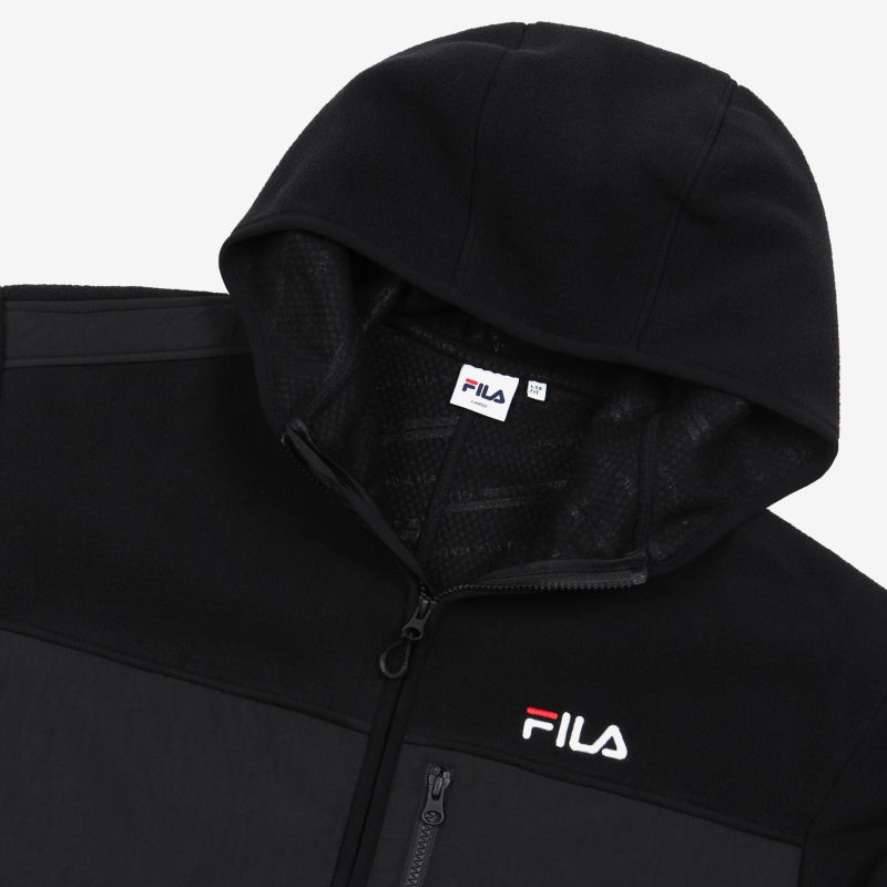 [FILA X BTS] Heritage Bonding Hood Track Top Black