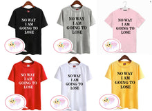Sehun & Xiumin Style No Way I am Going To Lose Shirt