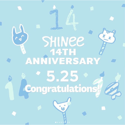 SHINee 14th Anniversary OFFICIAL MD - K-STAR
