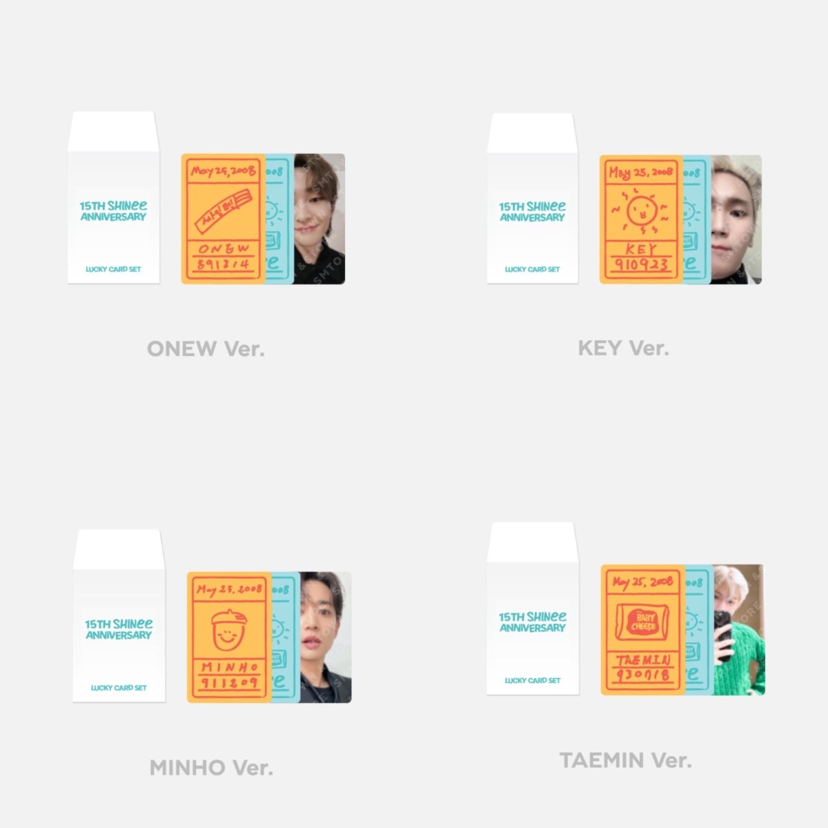 SHINee 15 Anniversary Official MD – K-STAR