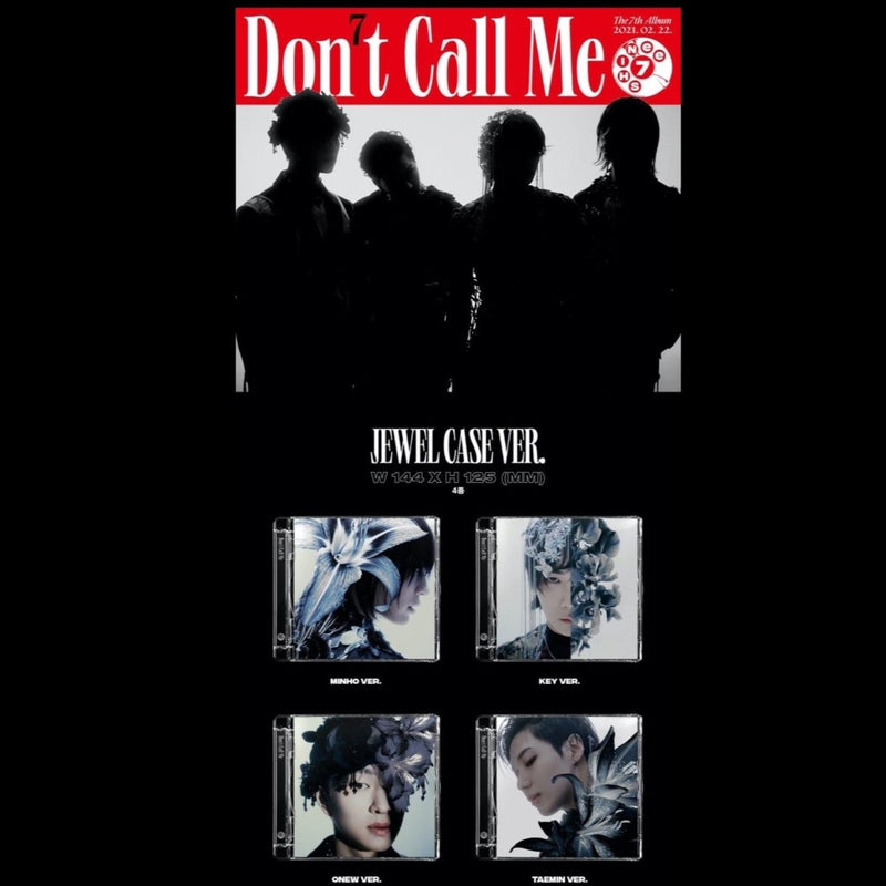 SHINee CD トレカ付　Don't Call Me Jewel 4枚セット SHINee - Don't Call Me (Jewel Case ver.) – K-STAR