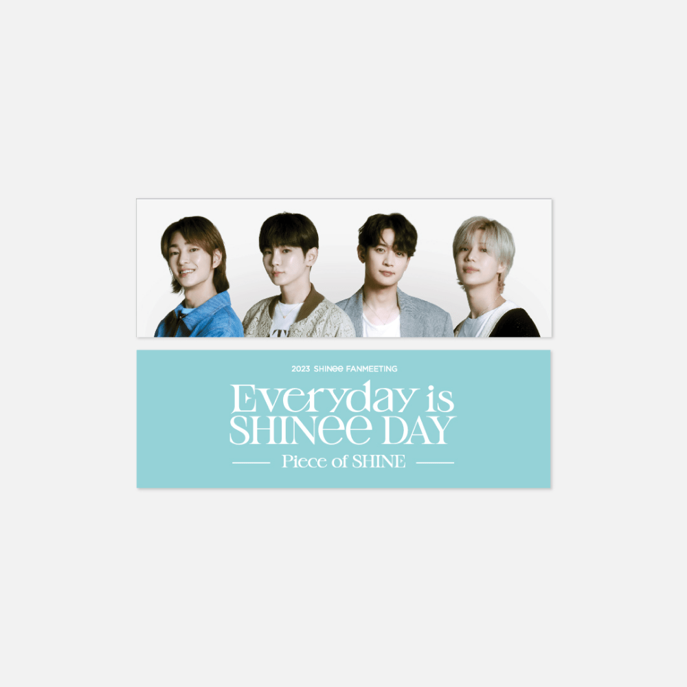 SHINee - Everyday is SHINee DAY Piece of SHINE 2023 Fan Meeting Official MD - K-STAR