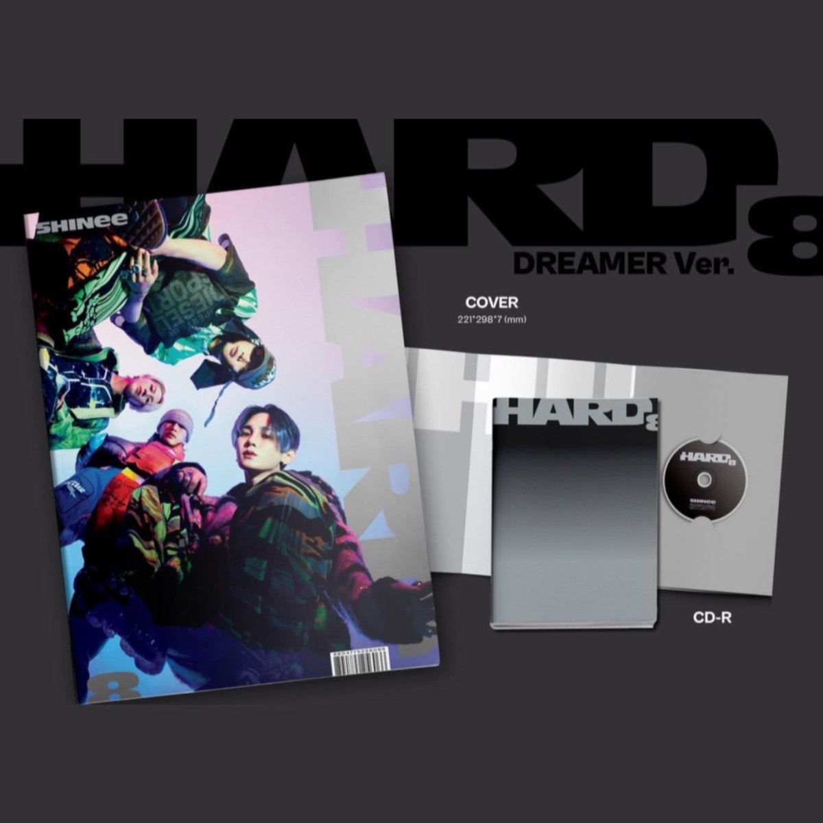 SHINee - HARD 8th Album (Photobook Version) - K-STAR