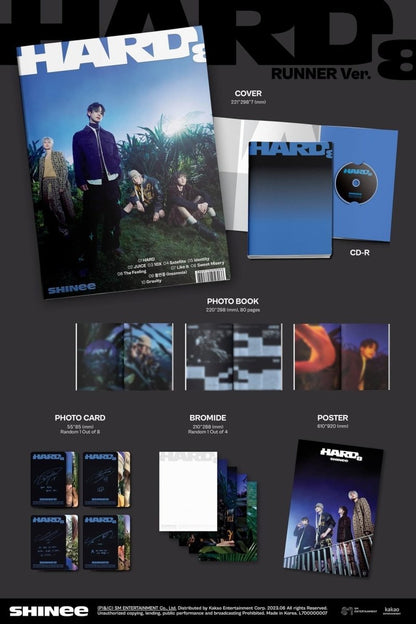 SHINee - HARD 8th Album (Photobook Version) - K-STAR